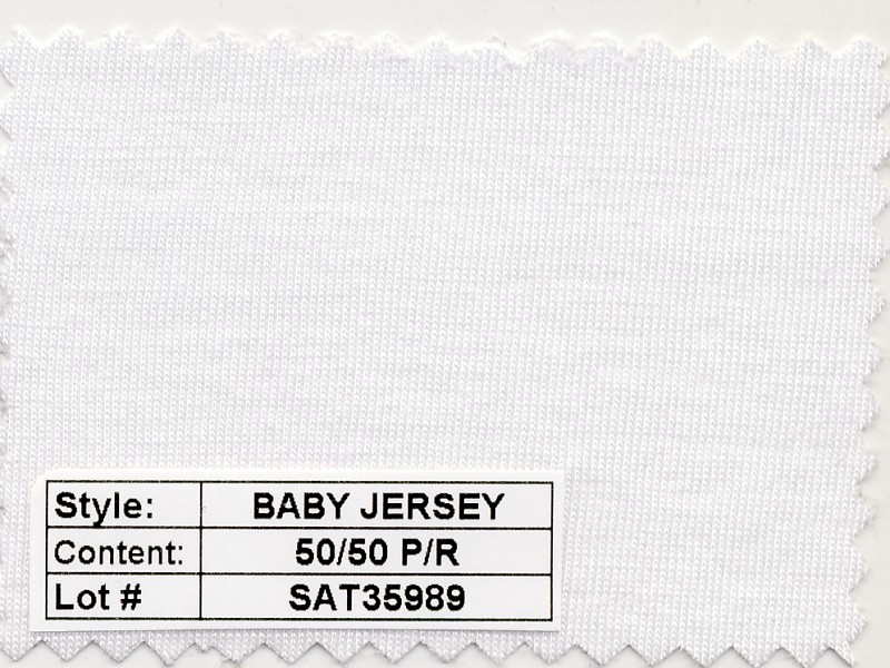 Baby Jersey 50/50 Poly Rayon